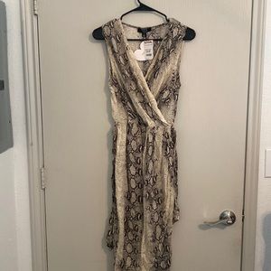 Fake Snakeskin dress. Perfect for brunch
